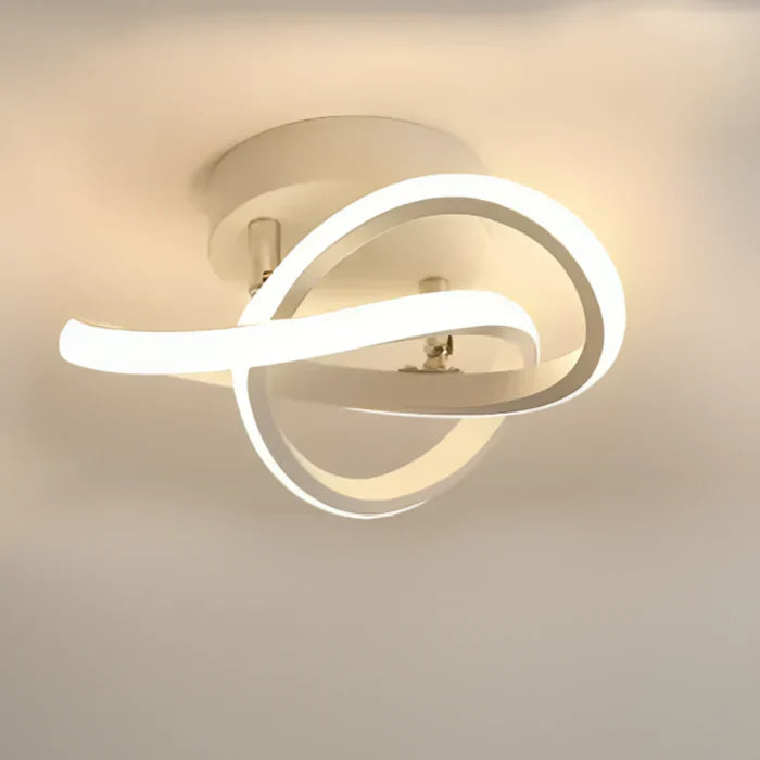 Moderne LED Plafondlamp met Dubbel Ringontwerp - Twilight Rings