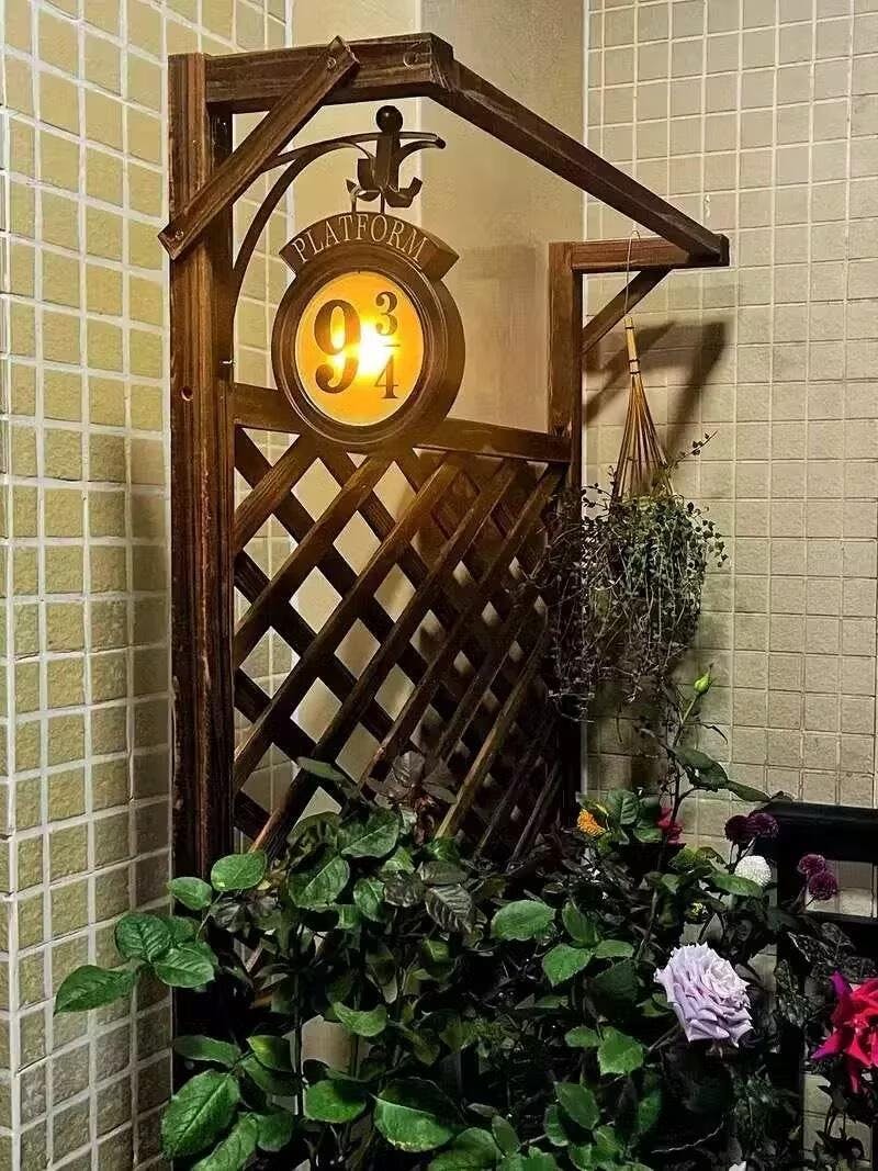 Magische Perron 9¾ Wandlamp - LumosWall