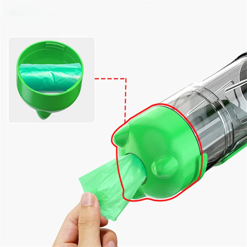 3-in-1 Draagbare Waterfles voor Huisdieren - PawHydrate Pro