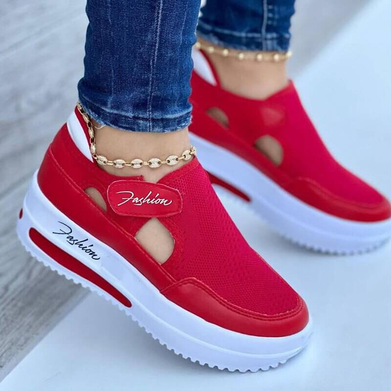 Ademende Dames MeshSneakers – Liana