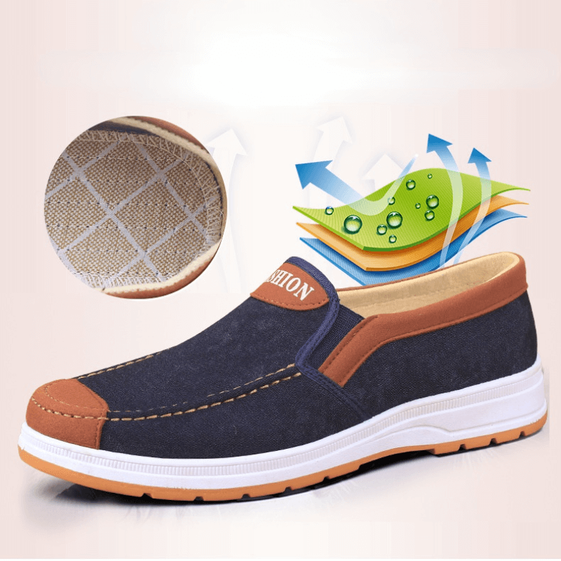 Heren Slip-On Canvas Schoenen – Matteo