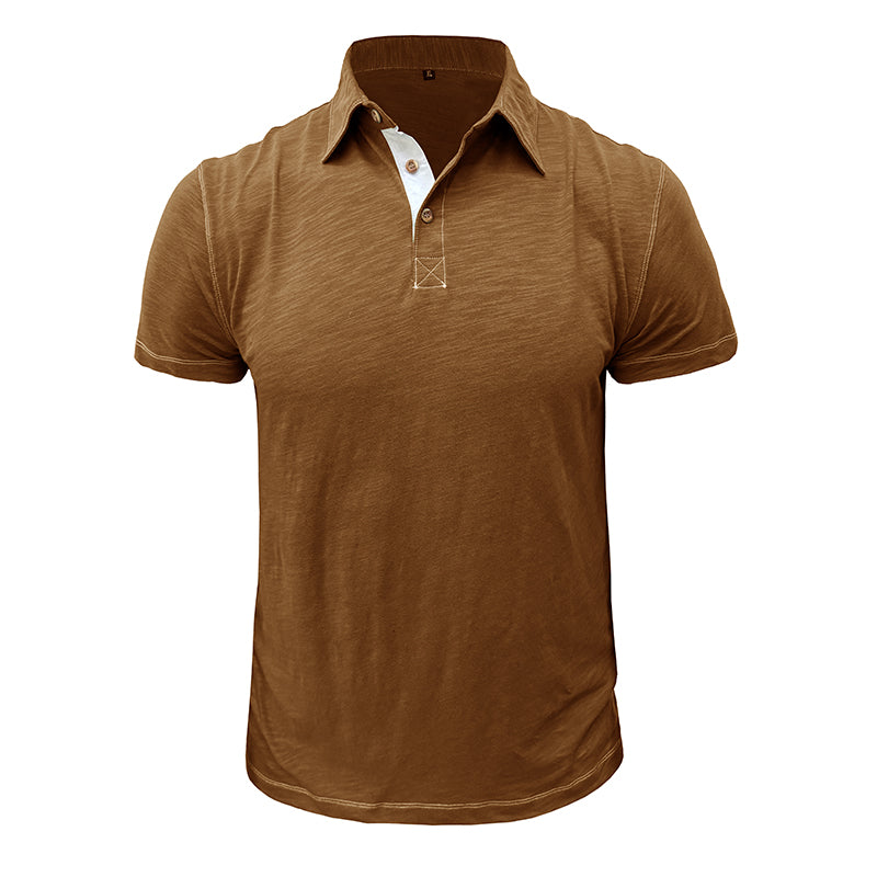 Heren Poloshirt van Zacht Katoen – Matteo