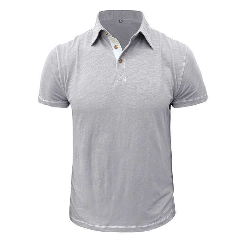 Heren Poloshirt van Zacht Katoen – Matteo