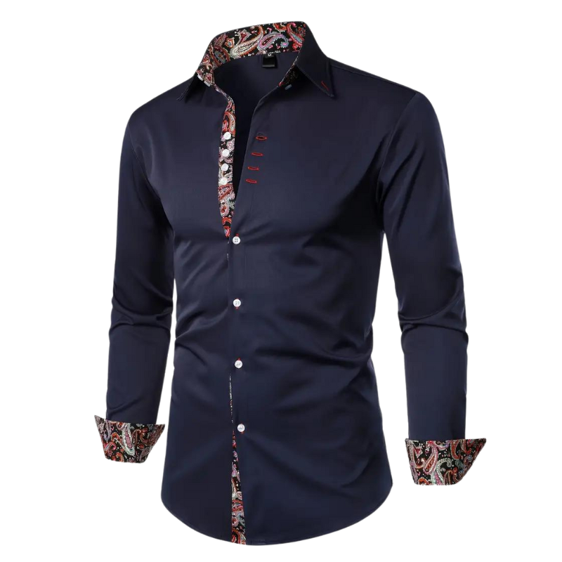 Trendy Heren Feestoverhemd - Matteo