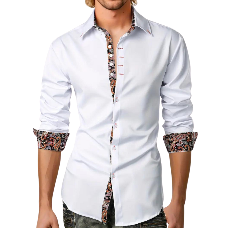 Trendy Heren Feestoverhemd - Matteo