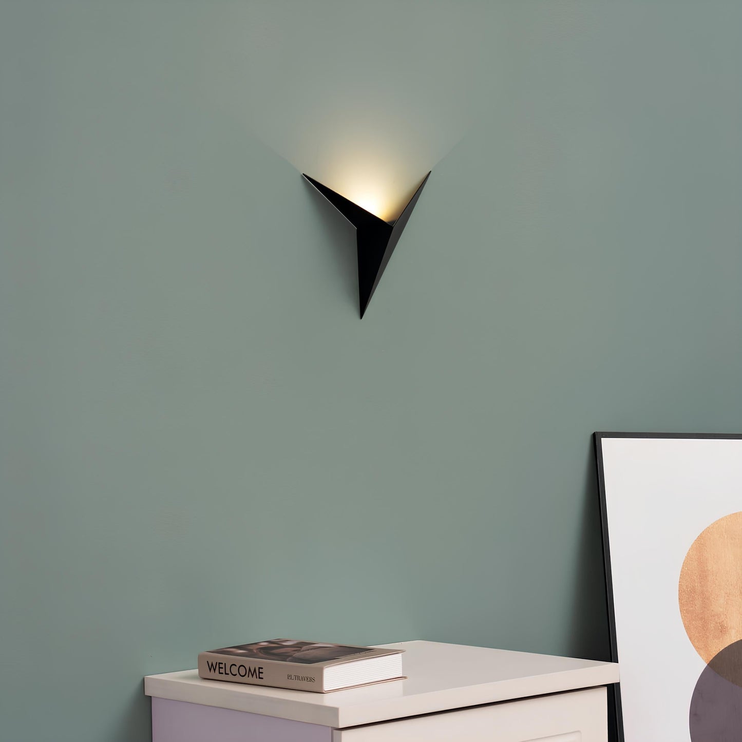 Moderne Driehoekige Wandlamp - TrigoLux