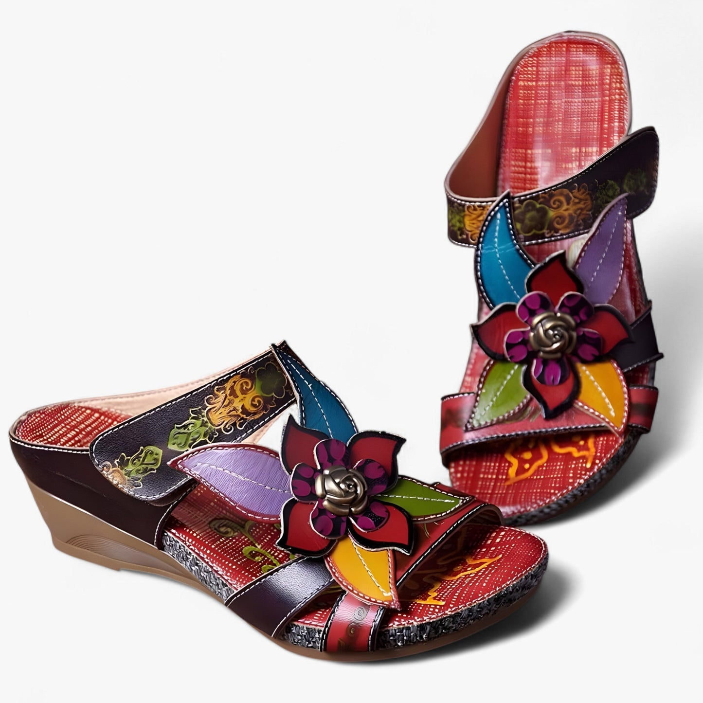 Boho sandalen voor dames met gevlochten banden – BohoStep Dolly