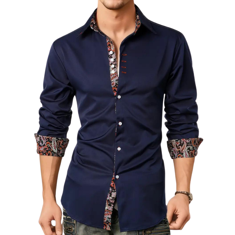Trendy Heren Feestoverhemd - Matteo