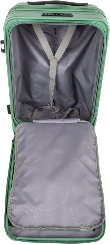 Hardshellkoffer met laptopvak – Wenen