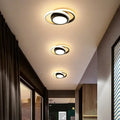 Moderne LED Plafondlamp met Dubbel Ringontwerp - Twilight Rings
