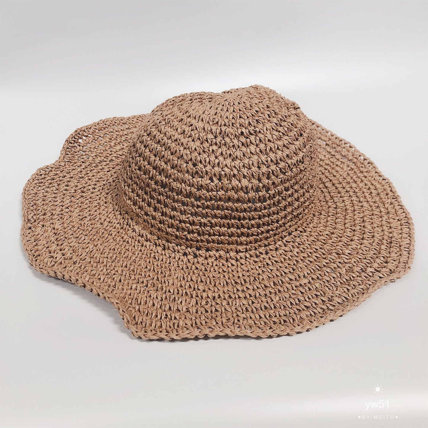 Luchtige Vakantiegeschikte zomerstrandhoed voor dames – Debbie
