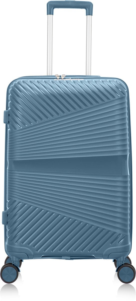 Blauwe Hardshell Reiskoffer – Amalfi
