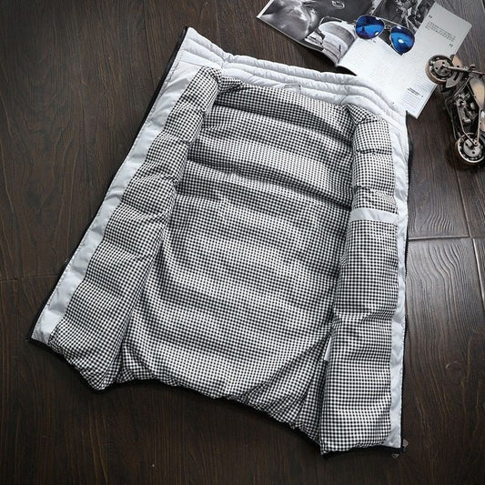 Waterafstotende & Gevoerde Heren Bodywarmer met Staande Kraag - Henrik