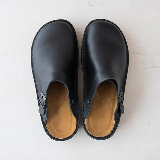 Luxe Leren Herenslippers – Elias