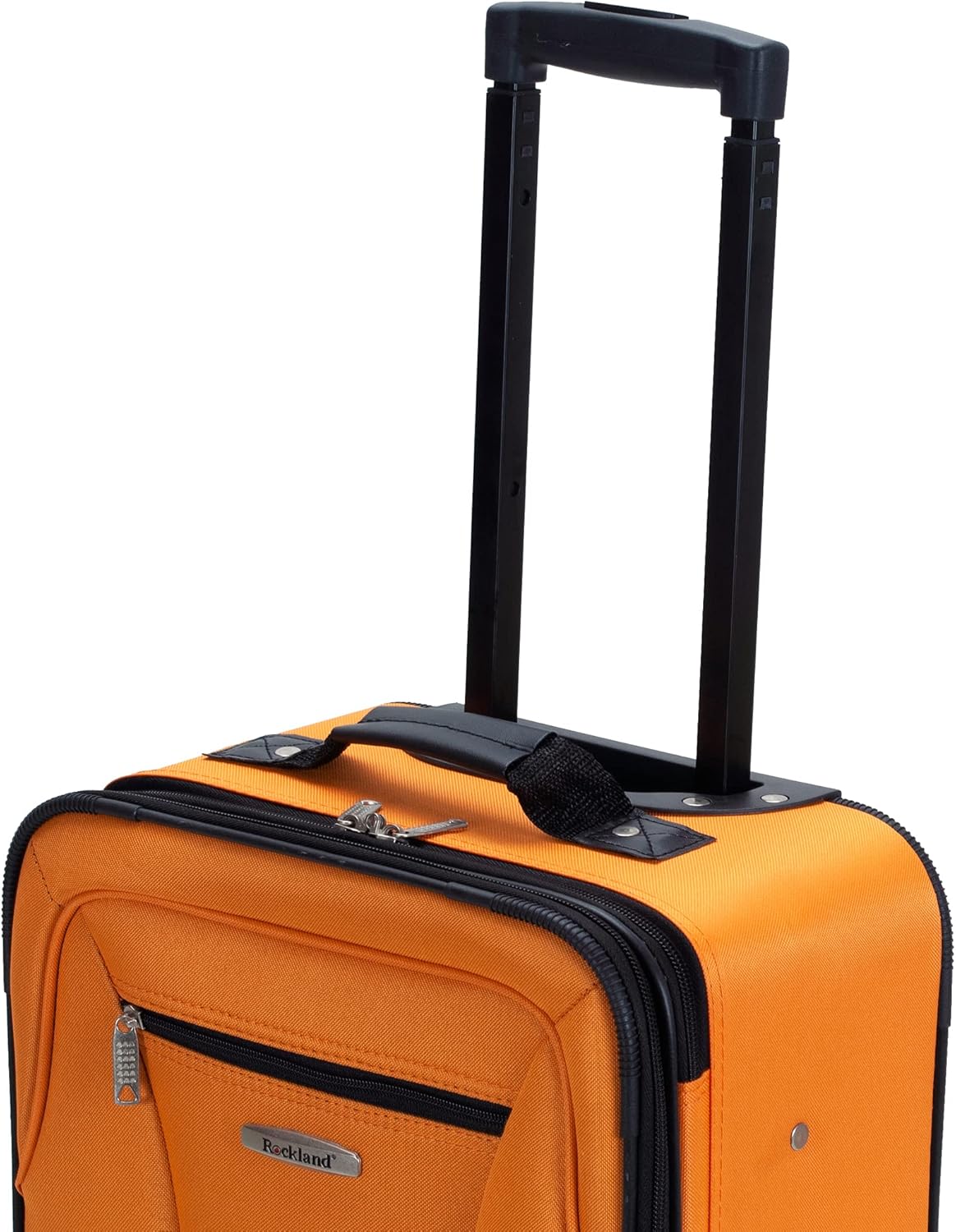 2-delige Zachte Koffer Set met Handbagage Tas & Soepele Wielen