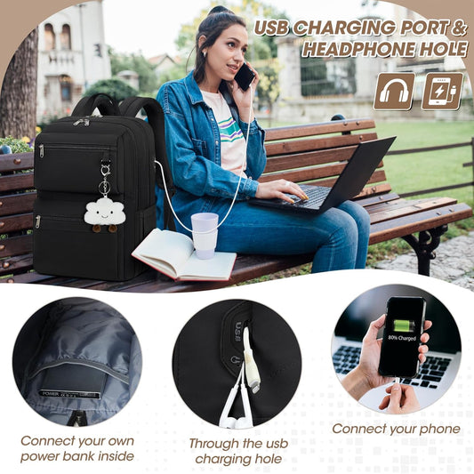 Lichtgewicht 15.6" Reis- en School Laptoprugzak