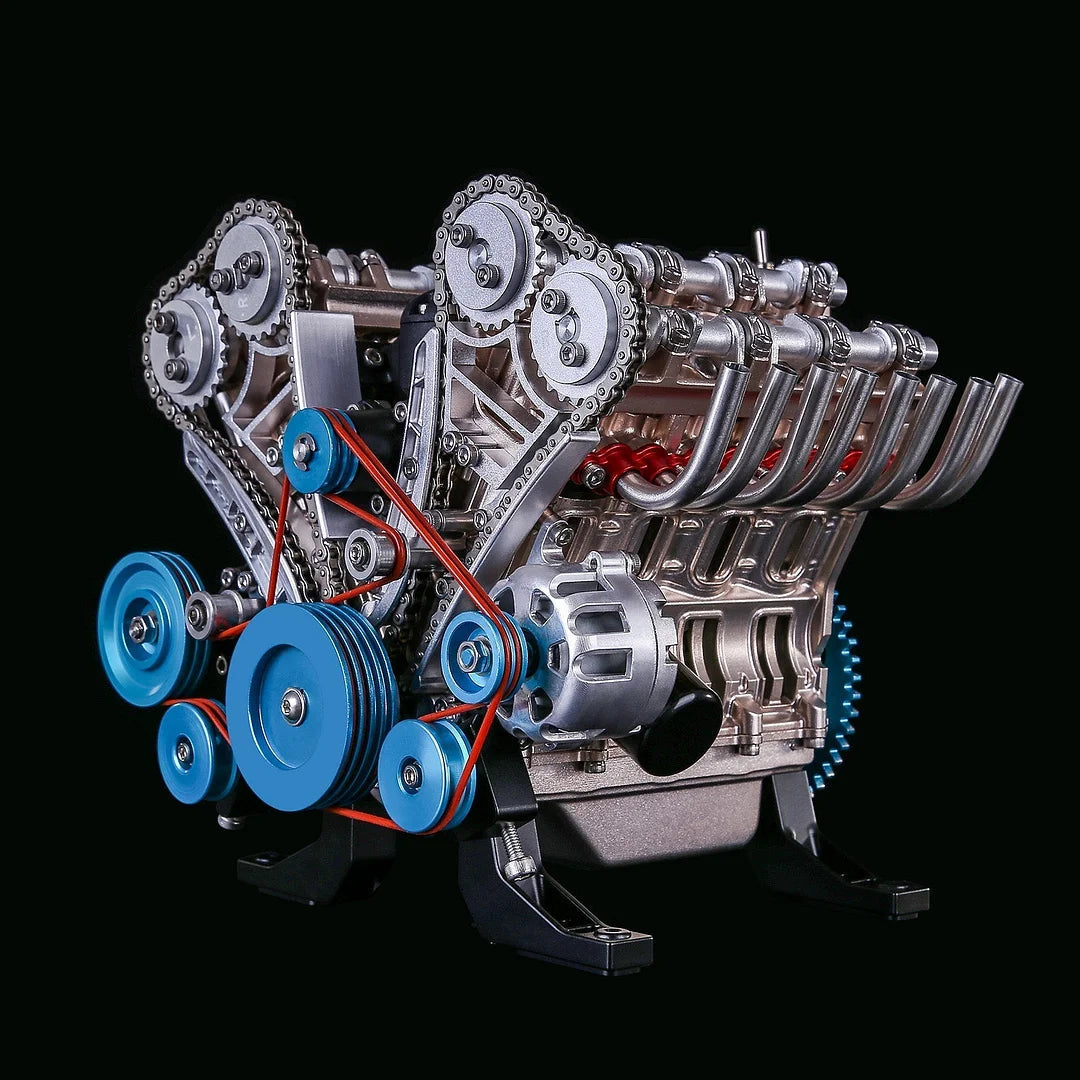 Motorblok Ornament voor Autoliefhebbers - TorqueV8