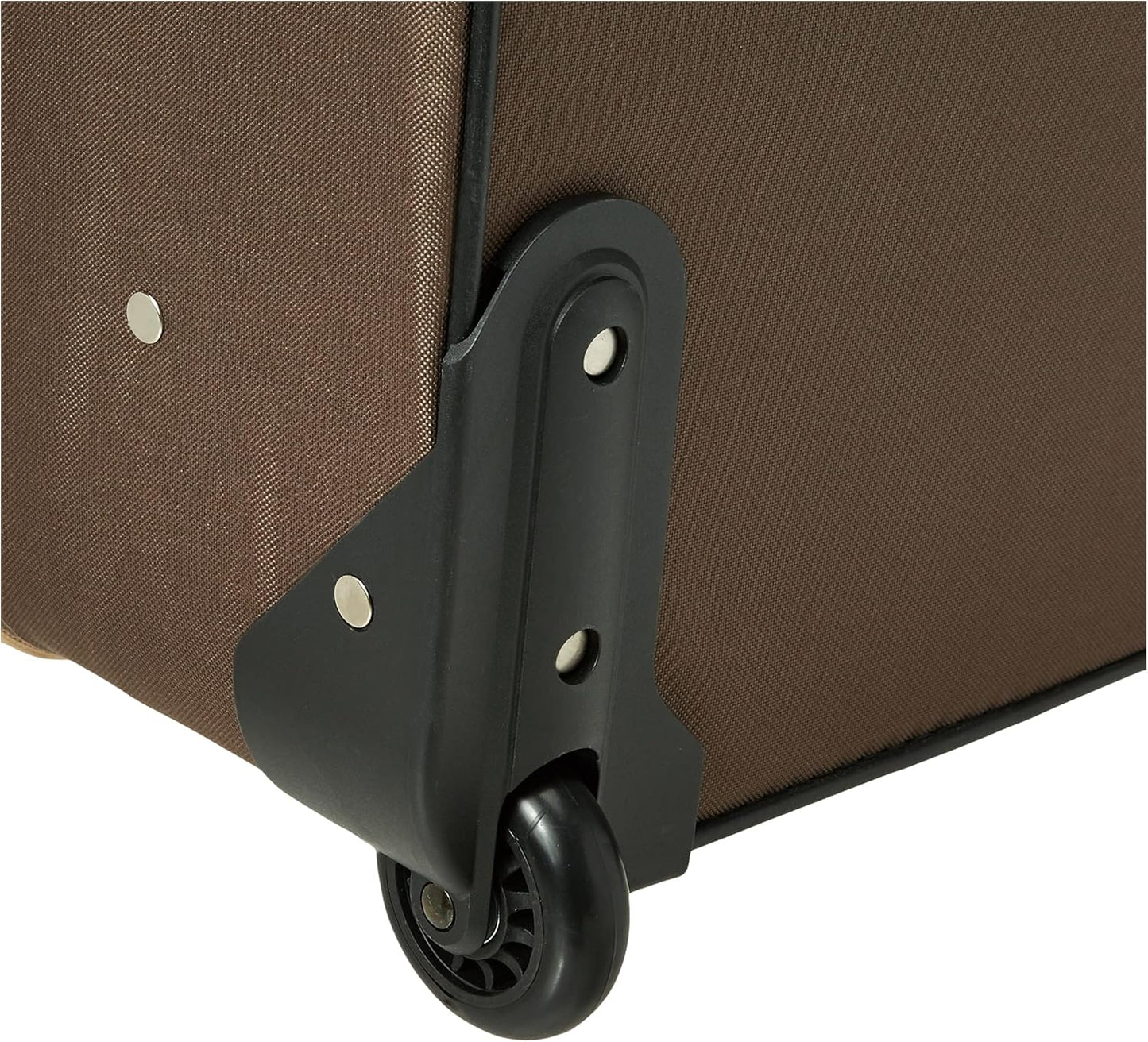 2-delige Zachte Koffer Set met Handbagage Tas & Soepele Wielen