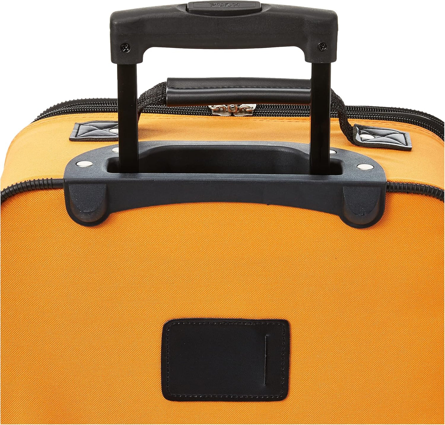 2-delige Zachte Koffer Set met Handbagage Tas & Soepele Wielen