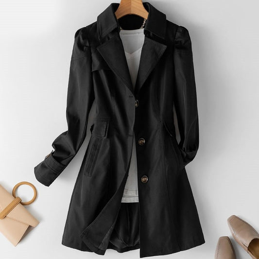 Trendy Dames Trenchcoat – Carenza