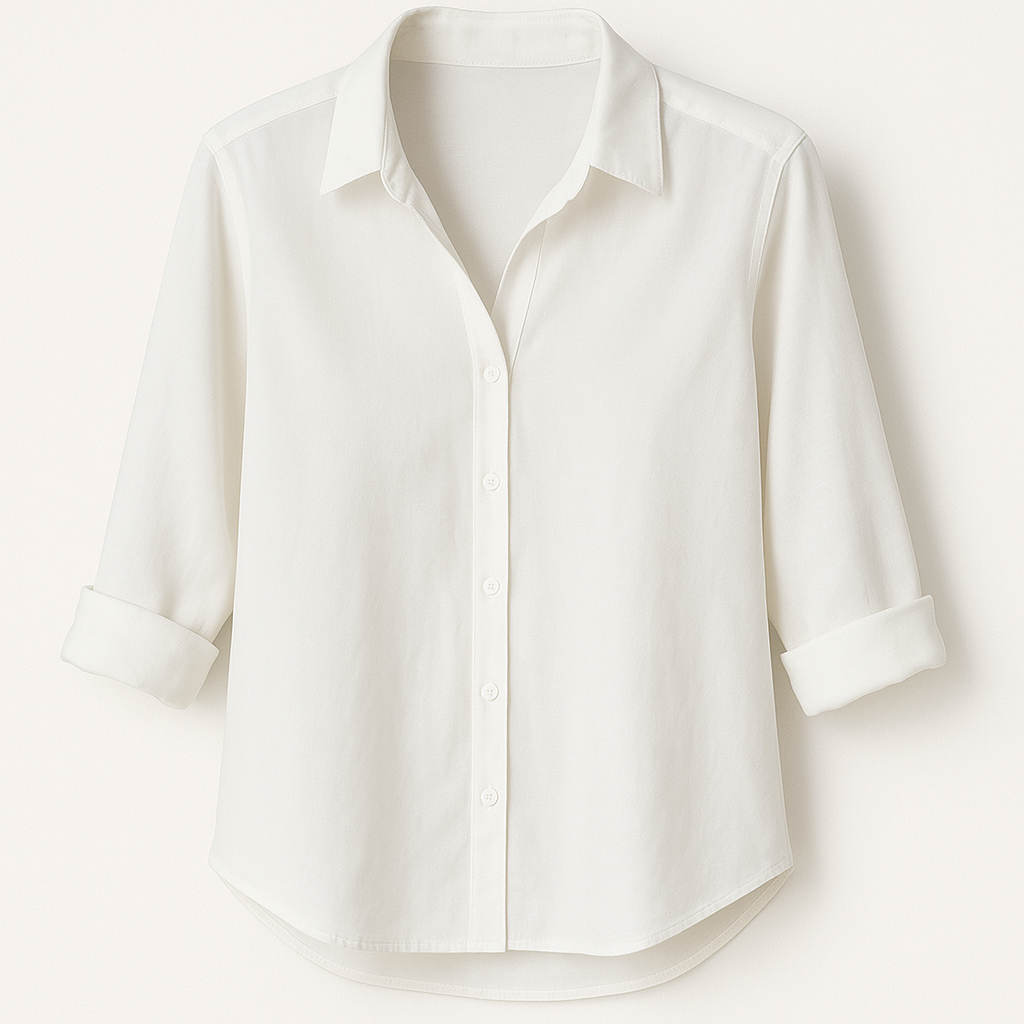 Vloeiende Blouse met Knoopsluiting – Selin