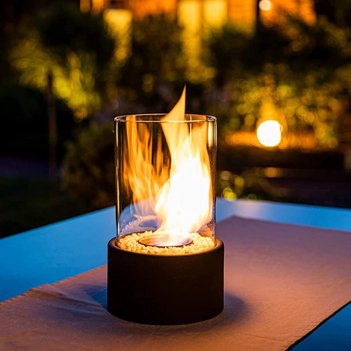 Klassieke Olie Lamp met Open Vlam - Lumora