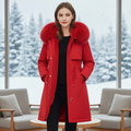 Fleece Parka Mit Kapuze - Silvia