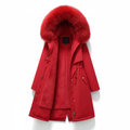 Fleece Parka Mit Kapuze - Silvia