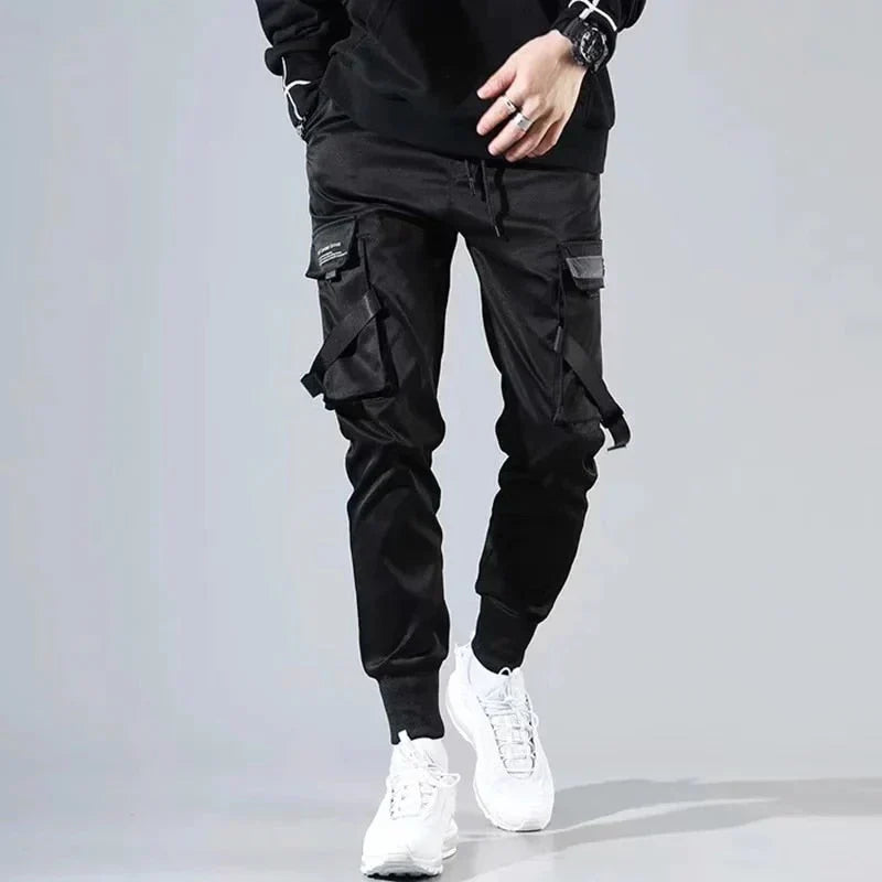 Multi-Pocket Heren Hip-Hop Cargobroek – Dante