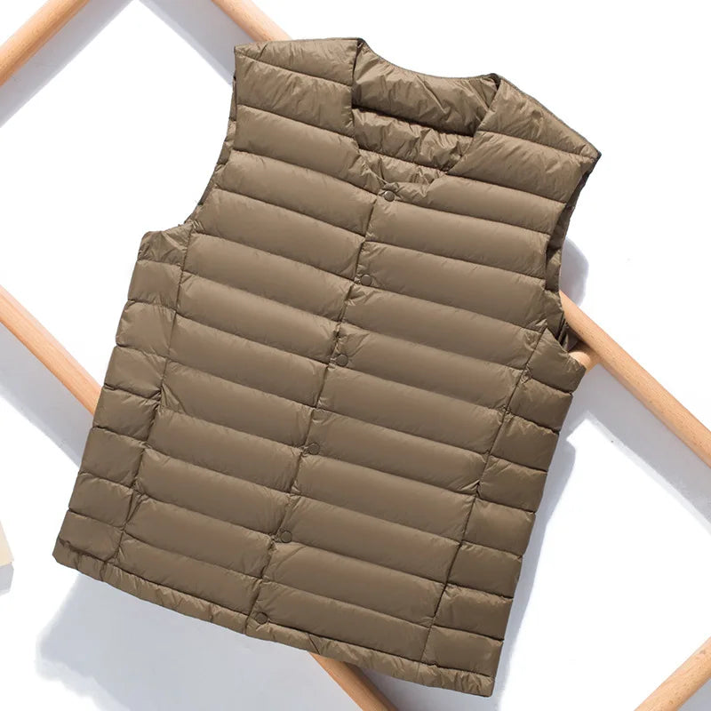 Ultralichte Heren Donsbodywarmer – Laurent
