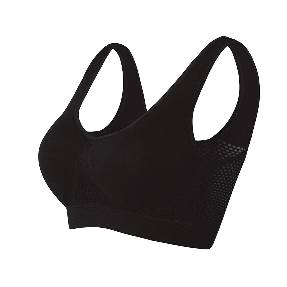 Ademende Mesh Sport BH - Sofia