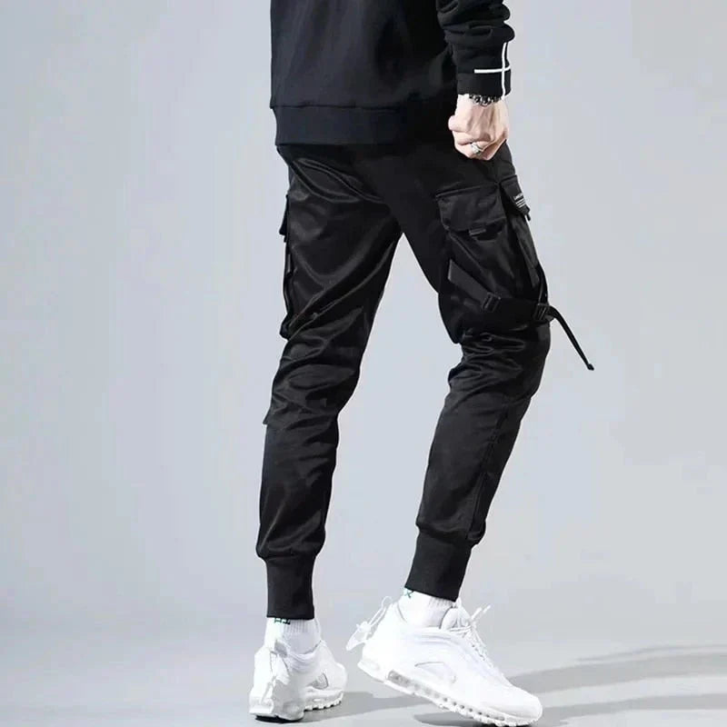 Multi-Pocket Heren Hip-Hop Cargobroek – Dante
