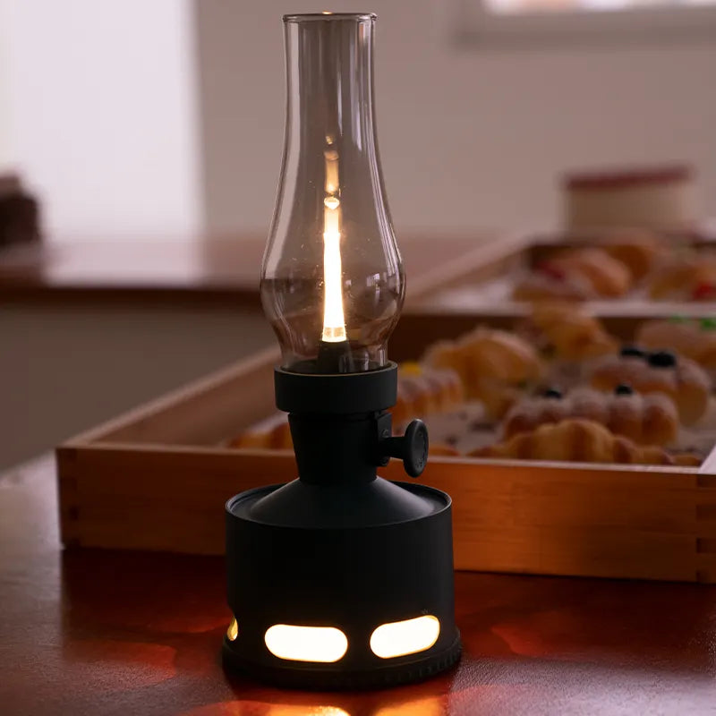 Oplaadbare Vintage LED Lantaarn - LumaLantern