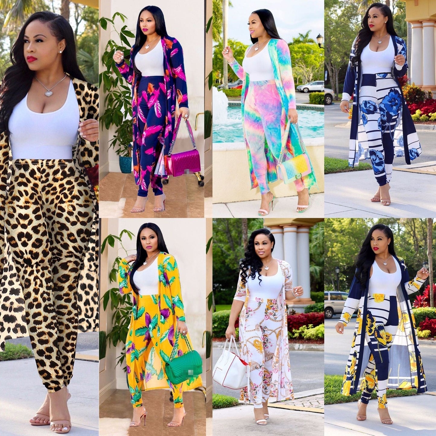 Dames Kimono Set met Broek - Yasmin
