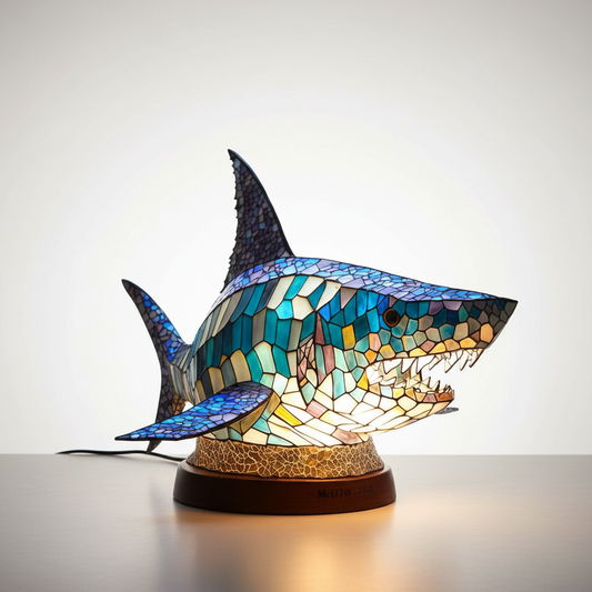 Kunstvolle Tischlampe - LightArt