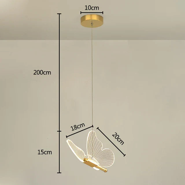 LED Vlinder Hanglampen - ButterLuxe