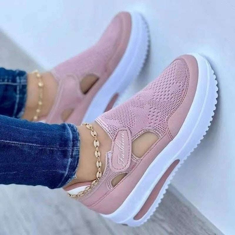 Ademende Dames MeshSneakers – Liana