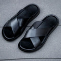 Italiaanse Leren Herenslippers - Lorenzo