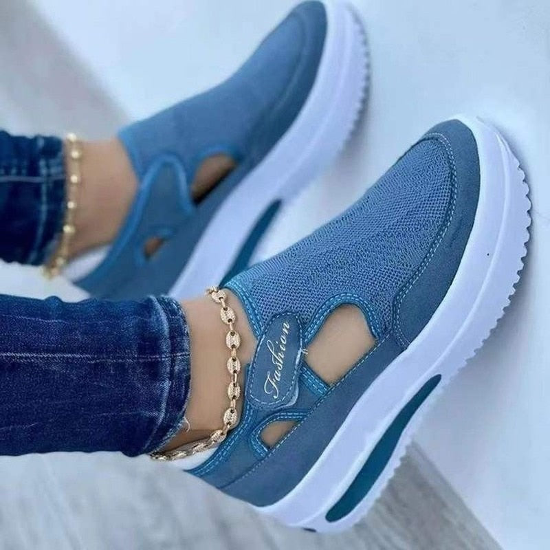 Ademende Dames MeshSneakers – Liana