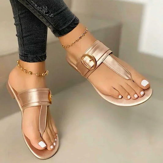 Zomerse Dames Clip-Toe Sandalen met Lichtgewicht Pasvorm – Nayela