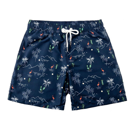 Trendy & Sneldrogende heren badshorts met zakken - Matteo