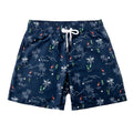 Trendy & Sneldrogende heren badshorts met zakken - Matteo