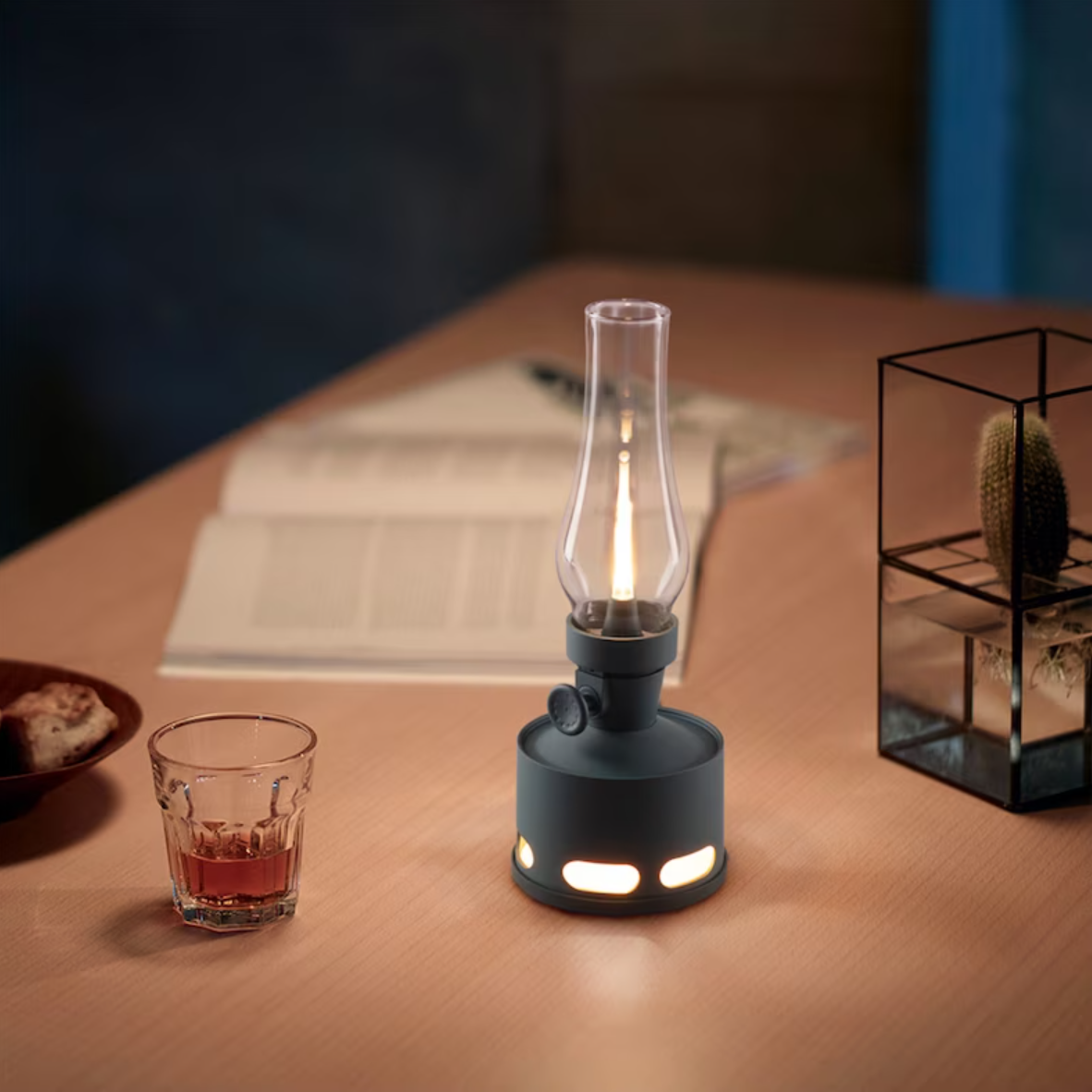 Oplaadbare Vintage LED Lantaarn - LumaLantern