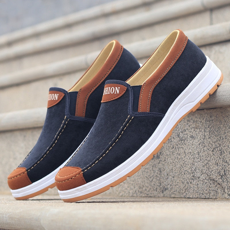 Heren Slip-On Canvas Schoenen – Matteo