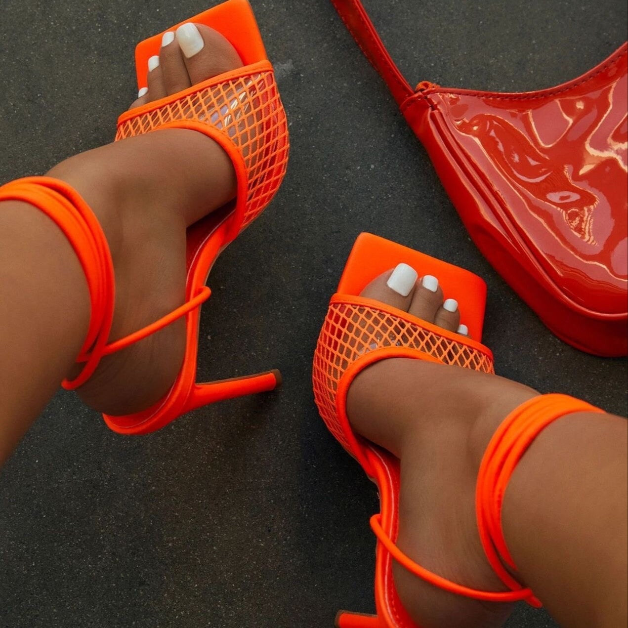 Pumps met Spitzen Look – Céleste