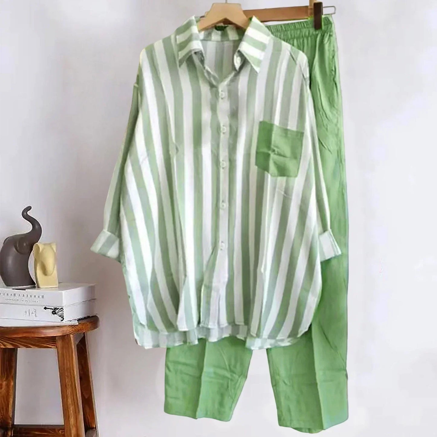 Tweedelige Dames Linnen Zomerset - Zayenne