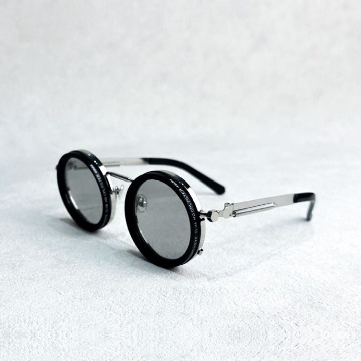 Handgemaakte zonnebril met verstelbare lensdemping en UV-filter - OptiShade Pro ND9