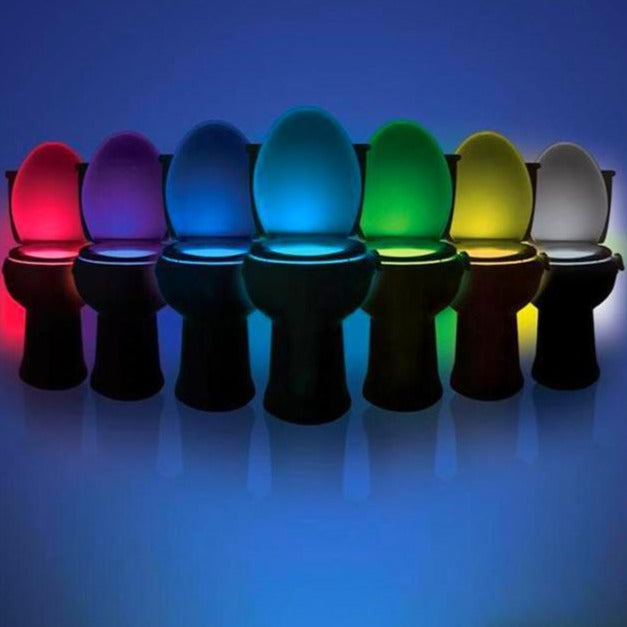 Bewegingsgestuurde Toilet Nachtlamp - GlowBowl