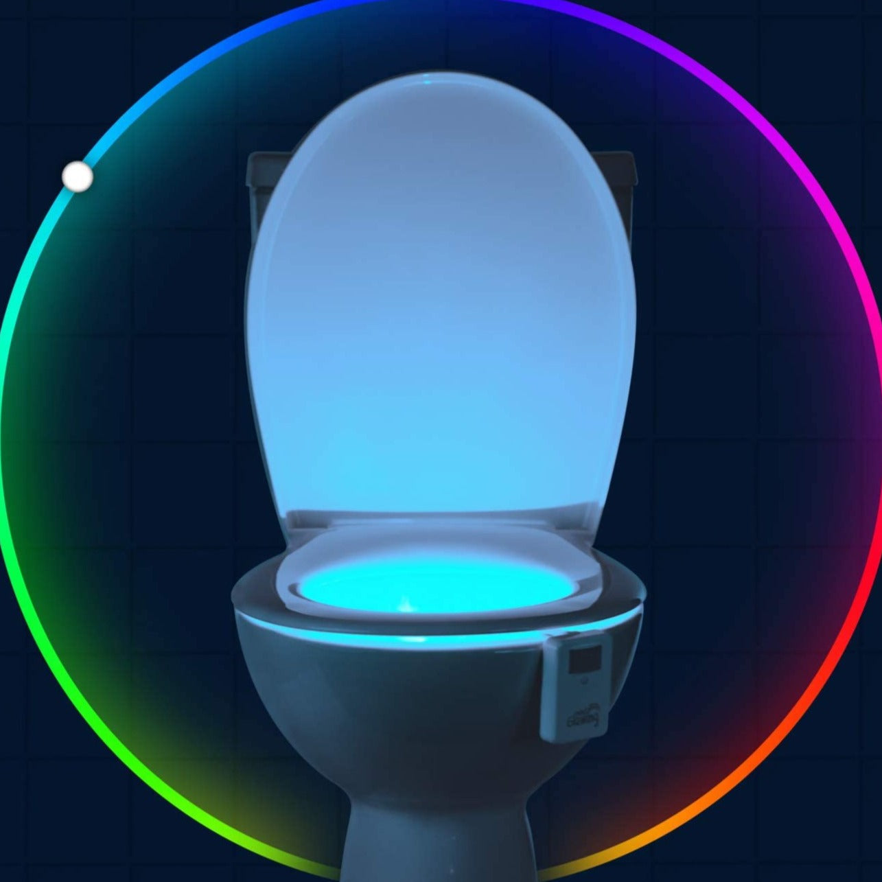 Bewegingsgestuurde Toilet Nachtlamp - GlowBowl