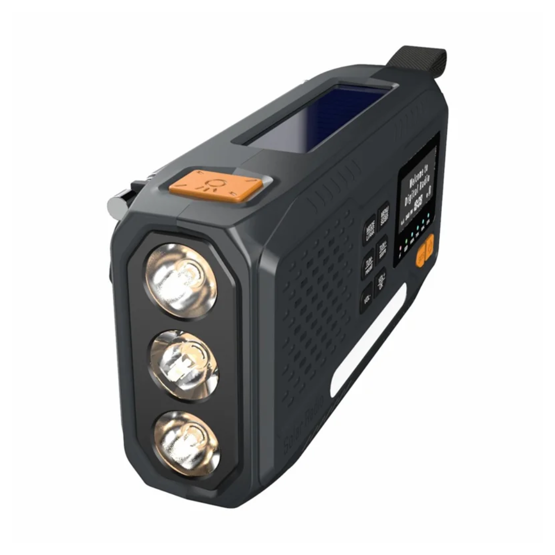 Tragbares Notradio Mit Solarpanel - SunTone